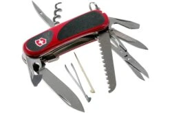 Victorinox EvoGrip S17 Rojo-negro 2.3913.SC Navaja Suiza