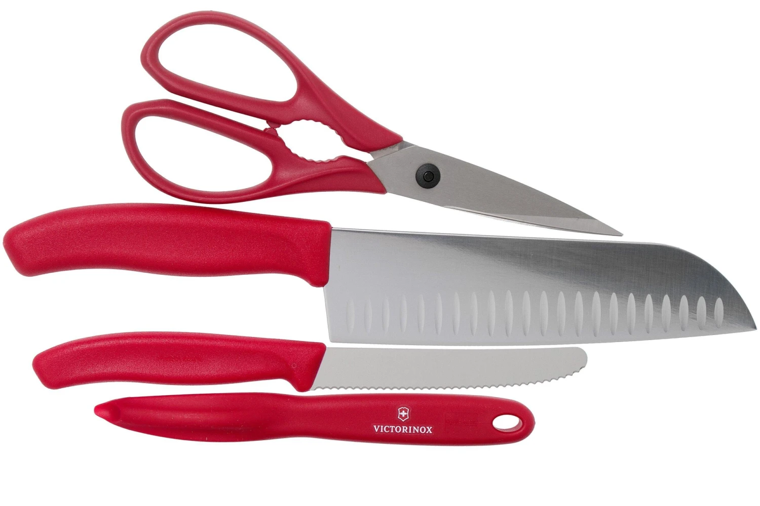 Victorinox SwissClassic 6.7131.4G 4-piezas Juego De Cuchillos De Cocina, Rojo 4 Victorinox SwissClassic 6.7131.4G 4-piezas Juego De Cuchillos De Cocina, Rojo - Imagen 2