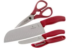 Victorinox SwissClassic 6.7131.4G 4-piezas Juego De Cuchillos De Cocina, Rojo 7 Victorinox SwissClassic 6.7131.4G 4-piezas Juego De Cuchillos De Cocina, Rojo -Knives And Tools Comercio VT6 7131 4G 03 victorinox