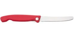 Victorinox SwissClassic 6.7831.FB Cuchillo Plegable Dentado Para Verduras, Rojo -Knives And Tools Comercio VT6 7831 FB 02 victorinox
