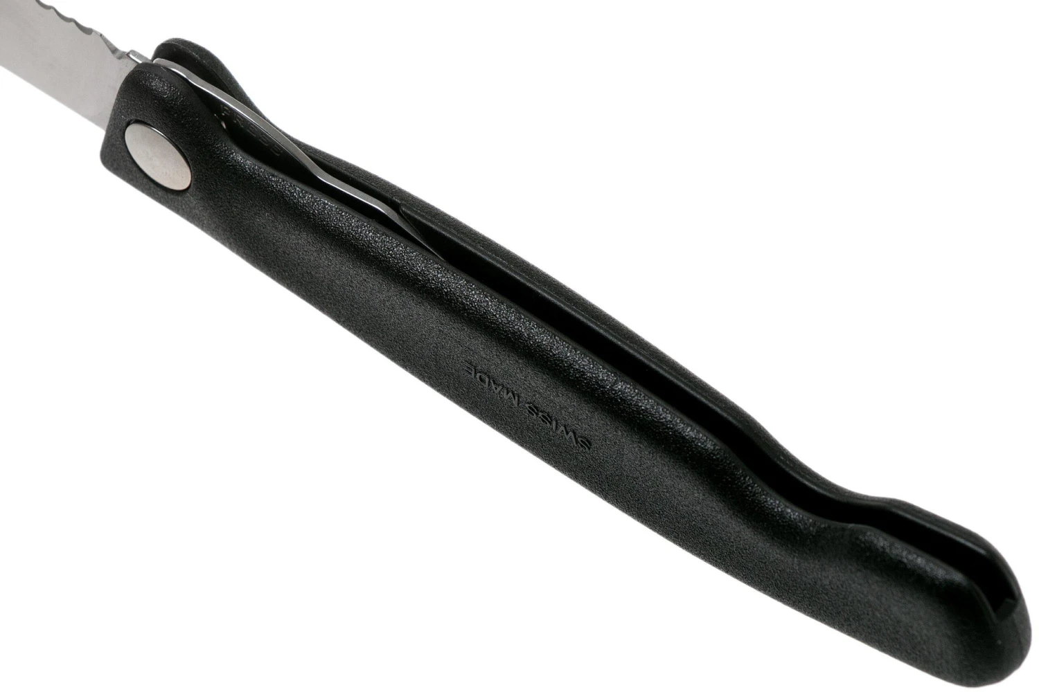 Victorinox SwissClassic Cuchillo Plegable Para Verduras Dentado Negro, 6.7833.FB 7 Victorinox SwissClassic Cuchillo Plegable Para Verduras Dentado Negro, 6.7833.FB - Imagen 5