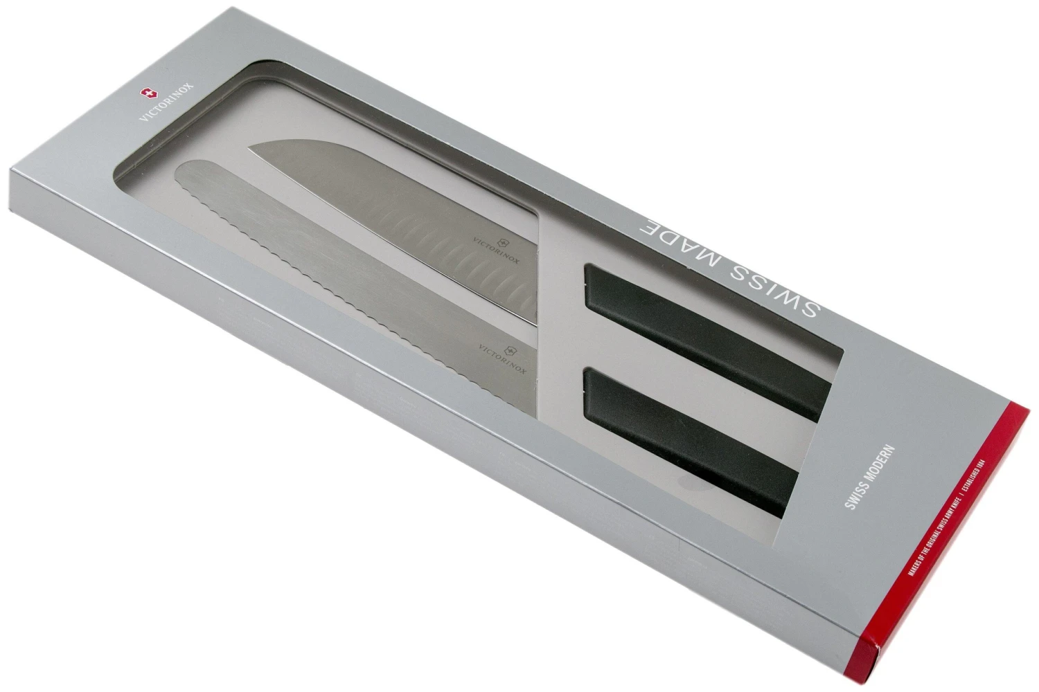 Victorinox Swiss Modern Set De Cuchillos Dos Piezas, Negro 6 Victorinox Swiss Modern Set De Cuchillos Dos Piezas, Negro - Imagen 4