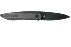 WE Knife Black Void Opus 2010V-1, V Grind, Twill Navaja Fibra De Carbono, Diseño Justin Lundquist -Knives And Tools Comercio WK2010V 1 02 we knife