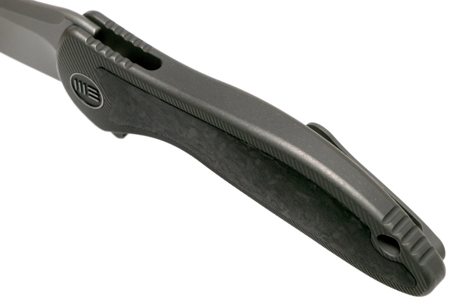 WE Knife Mini Synergy 2011DCF-A Shredded Carbon Fibre Navaja, Jim O'Young Design 9 WE Knife Mini Synergy 2011DCF-A Shredded Carbon Fibre Navaja, Jim O'Young Design - Imagen 7