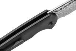 WE Knife Mini Malice WE054BL-DS1, Black Titanium, Damasteel Heimskringla Navaja -Knives And Tools Comercio WKWE054BL DS1 06 weknife