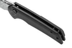 WE Knife Mini Malice WE054BL-DS1, Black Titanium, Damasteel Heimskringla Navaja -Knives And Tools Comercio WKWE054BL DS1 07 weknife