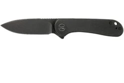 WE Knife Elementum WE18062X-3 Blackwashed, Black Titanium Navaja