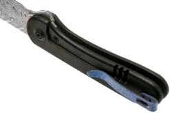 WE Knife Elementum WE18062X-DS1 Damasteel, Black Titanium Navaja -Knives And Tools Comercio WKWE18062X DS1 05 we knife