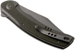 WE Knife Snick WE19022F-5 Stonewashed, Green Micarta Navaja -Knives And Tools Comercio WKWE19022F 5 04 we knife