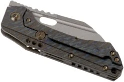 WE Knife Roxi 3 WE19072-3 Tiger Stripe Flamed Titanium Navaja, Diseño Todd Knife & Tool -Knives And Tools Comercio WKWE19072 3 04 we knife