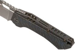 WE Knife Roxi 3 WE19072-3 Tiger Stripe Flamed Titanium Navaja, Diseño Todd Knife & Tool -Knives And Tools Comercio WKWE19072 3 07 we knife