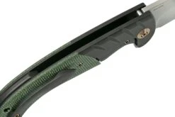 WE Knife Curvaceous WE20012-2 Black Titanium, Green Micarta Navaja, Eric Ochs Design -Knives And Tools Comercio WKWE20012 2 06 we