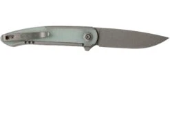 WE Knife Smooth Sentinel WE20043-2 Gray Titanium Natural G10 Navaja -Knives And Tools Comercio WKWE20043 2 02 we knife