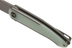 WE Knife Smooth Sentinel WE20043-2 Gray Titanium Natural G10 Navaja -Knives And Tools Comercio WKWE20043 2 07 we knife