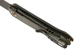 WE Knife Smooth Sentinel WE20043-4 Black Titanium Green Micarta Navaja -Knives And Tools Comercio WKWE20043 4 05 we knife