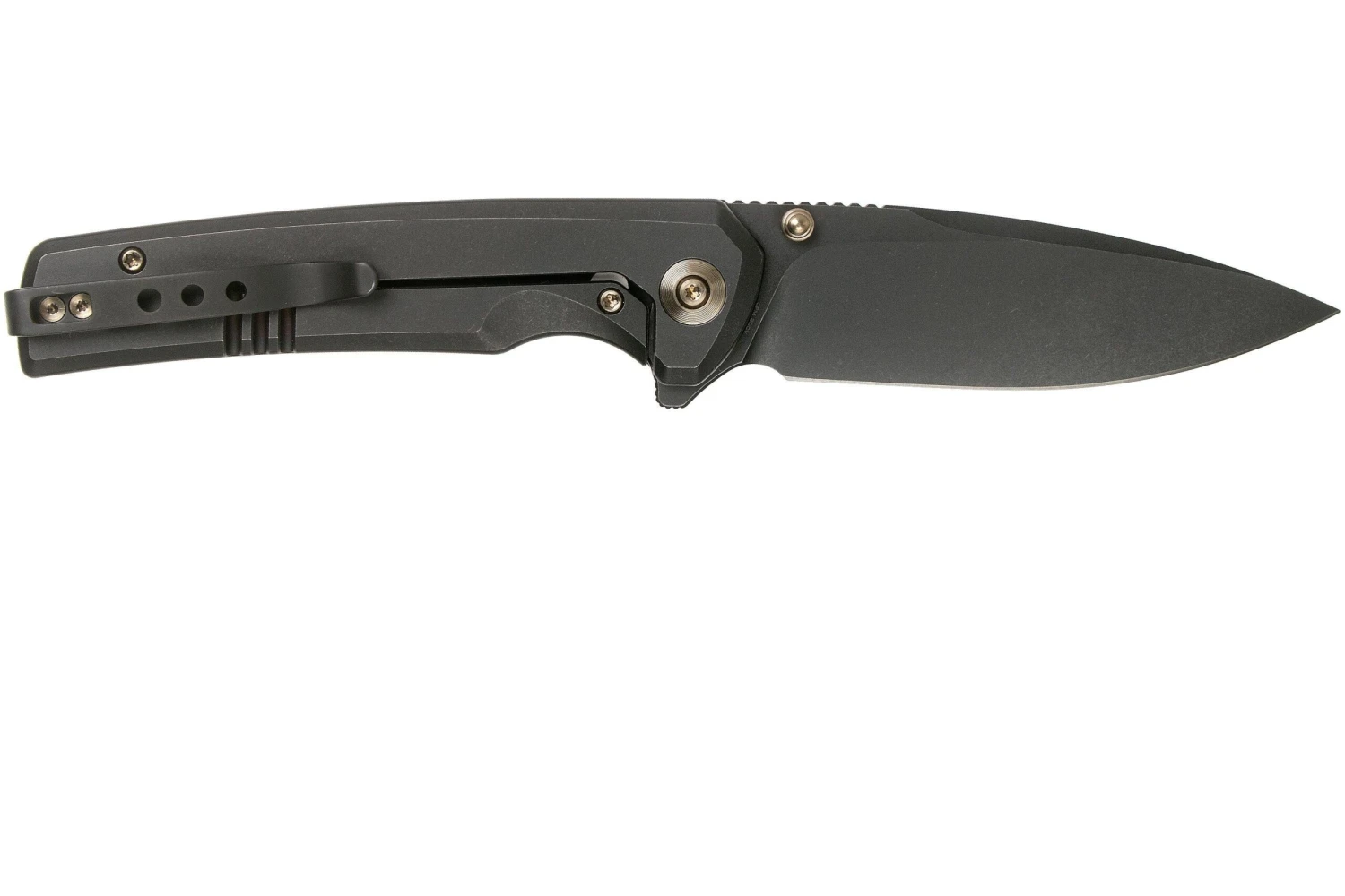 WE Knife Subjugator WE21014C-5 Blackwashed, Black Titanium Navaja 4 WE Knife Subjugator WE21014C-5 Blackwashed, Black Titanium Navaja - Imagen 2