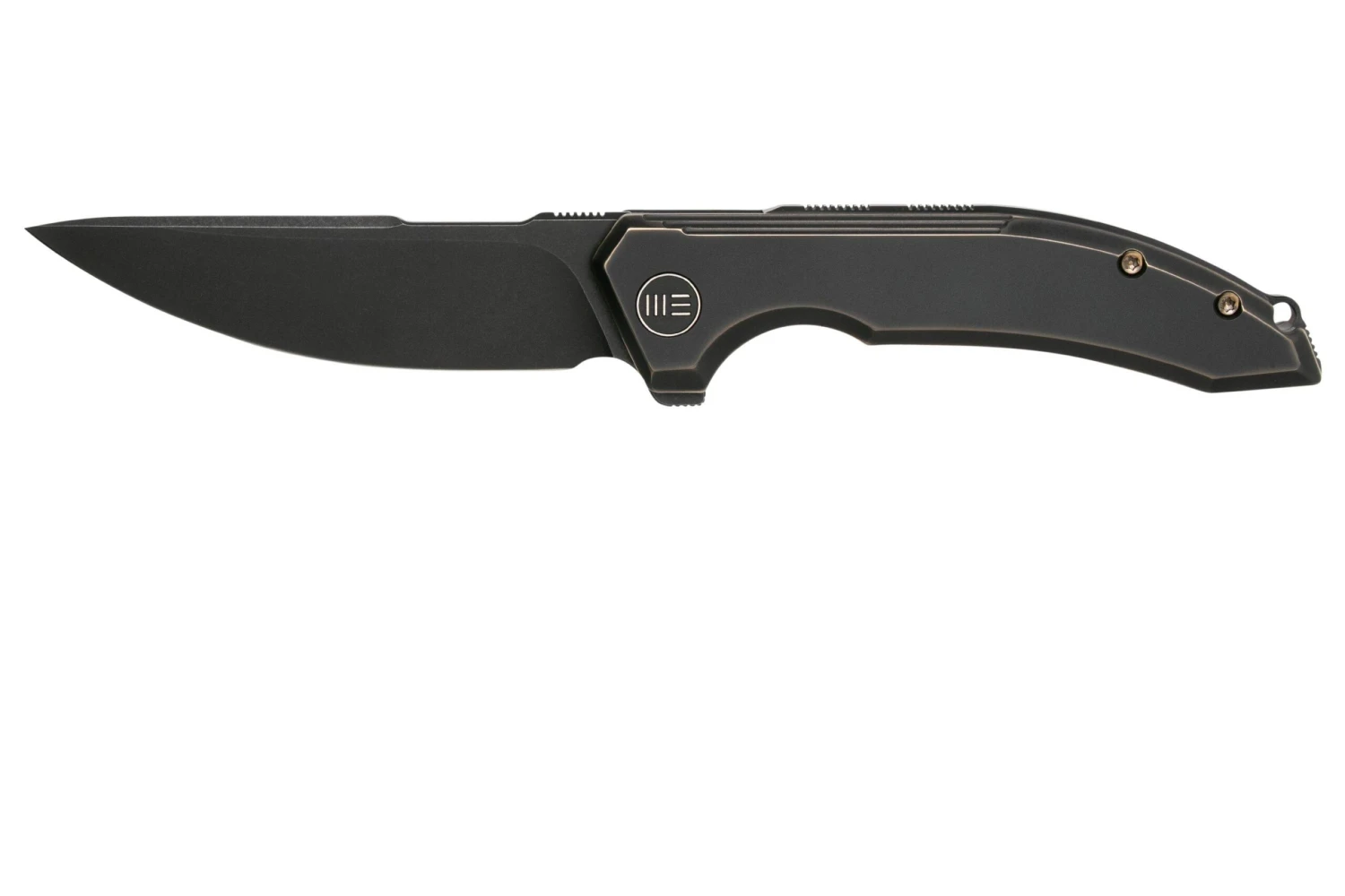 WE Knife Quixotic WE21016-2 Bronze Black Titanium Navaja 3 WE Knife Quixotic WE21016-2 Bronze Black Titanium Navaja