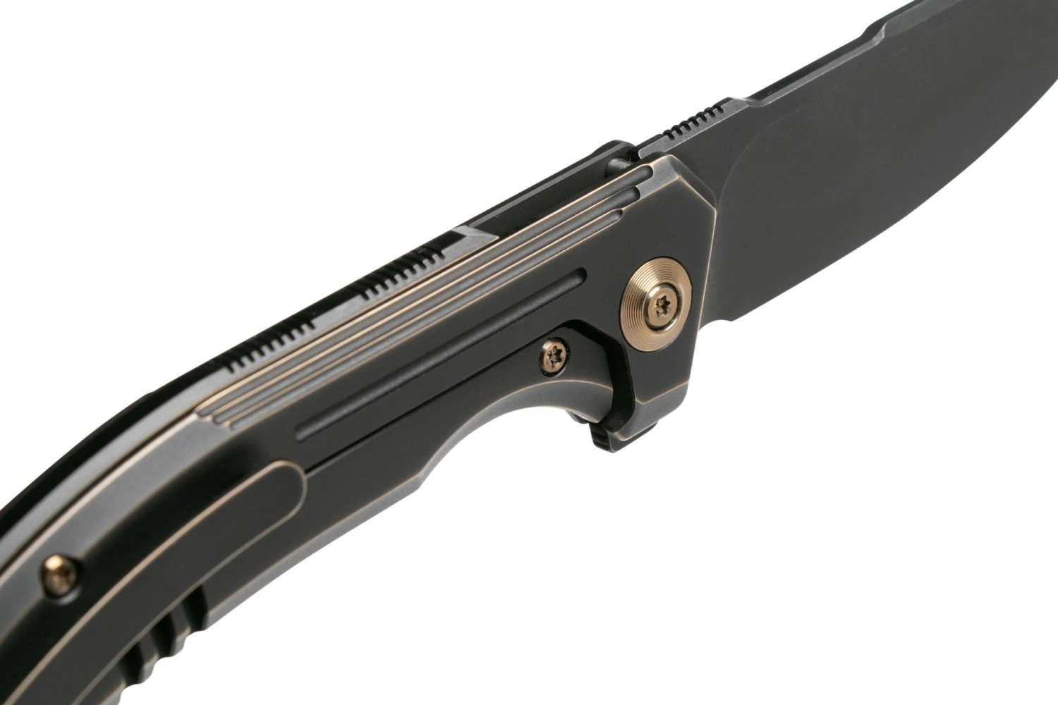 WE Knife Quixotic WE21016-2 Bronze Black Titanium Navaja 8 WE Knife Quixotic WE21016-2 Bronze Black Titanium Navaja - Imagen 6