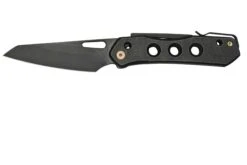 WE Knife Vision R 21031-2 Black Titanium, Black Stonewashed Navaja, Diseño Snecx