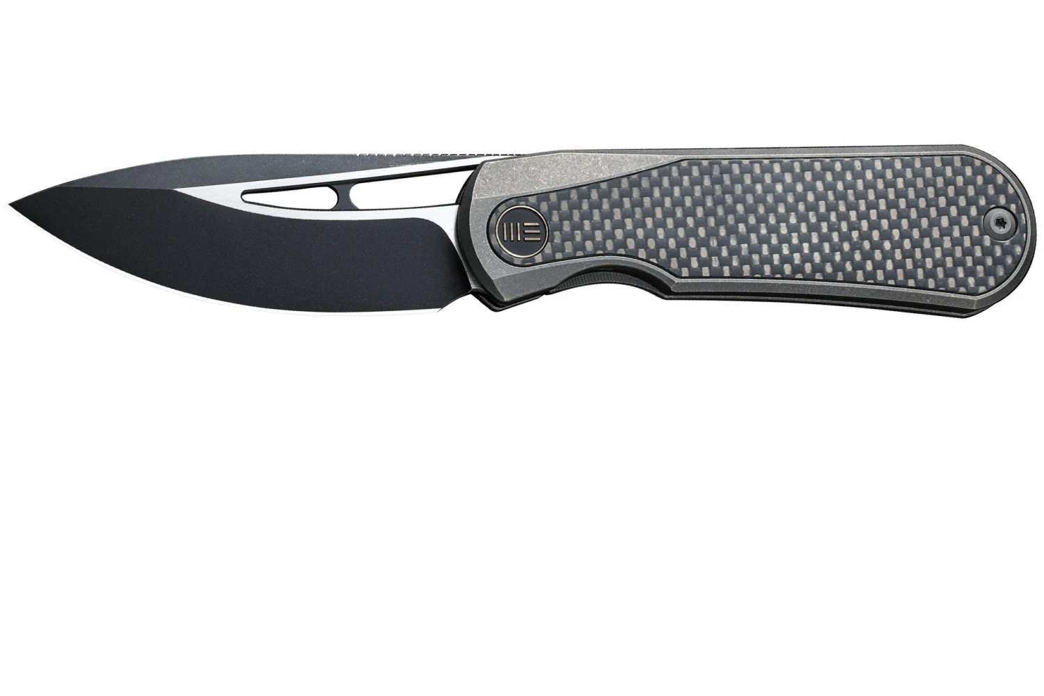 WE Knife Baloo WE21033-2 Titanium/Grey Carbonfiber, Navaja 3 WE Knife Baloo WE21033-2 Titanium/Grey Carbonfiber, Navaja