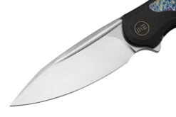 WE Knife Makani WE21048B-3, Black Titanium, Flamed Titanium Inlay, CPM 20CV Navaja -Knives And Tools Comercio WKWE21048B 3 03 weknife