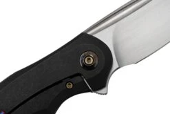 WE Knife Makani WE21048B-3, Black Titanium, Flamed Titanium Inlay, CPM 20CV Navaja -Knives And Tools Comercio WKWE21048B 3 05 weknife