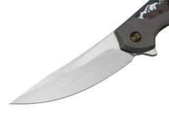 WE Knife Merata, WE22008B-2 Limited Edition, Nebula Fatcarbon, Grey Titanium CPM 20CV Navaja -Knives And Tools Comercio WKWE22008B 2 03 weknife