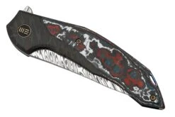 WE Knife Merata, WE22008B-DS1 Limited Edition, Gray Titanium, Heimskringla Damasteel Navaja -Knives And Tools Comercio WKWE22008B DS1 06 weknife