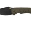 WE Knife Riff-Raff Bronze Titanium, Blackwashed CPM 20CV WE22020B-1 Navaja, Diseño De Matt Christensen