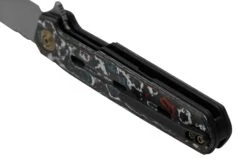 WE Knife Navo Nebula FatCarbon Carbon Fiber, Satin CPM 20CV WE22026-4 Navaja, Diseño De Ostap Hel -Knives And Tools Comercio WKWE22026 4 04 weknife