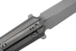 WE Knife Diatomic WE22032-2 Gray Bead Blasted Titanium, Gray Bead Blasted Single Edge Navaja -Knives And Tools Comercio WKWE22032 2 05 weknife