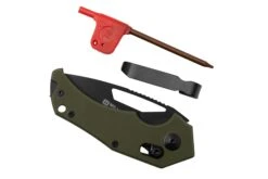 Willumsen Red E Nano, RN23NOL OD Green, Navaja -Knives And Tools Comercio WNRN23NOL 06 willumsen