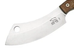 White River Camp Cleaver WRCC55-BNA Natural Burlap Micarta, Cuchillo De Camping -Knives And Tools Comercio WRCC55 BNA 03 whiteriver
