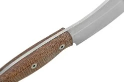White River Camp Cleaver WRCC55-BNA Natural Burlap Micarta, Cuchillo De Camping -Knives And Tools Comercio WRCC55 BNA 05 whiteriver