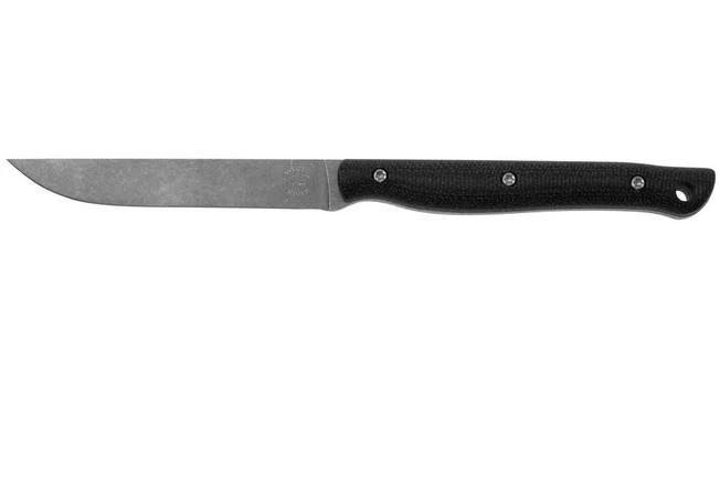 White River Exodus 3, Black Canvas Micarta, Funda De Kydex, Cuchillo Fijo 3 White River Exodus 3, Black Canvas Micarta, Funda De Kydex, Cuchillo Fijo