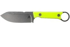 White River Knives FC3.5 Pro Firecraft Cuchillo De Supervivencia Yellow G10, Funda Kydex Con Yesquero