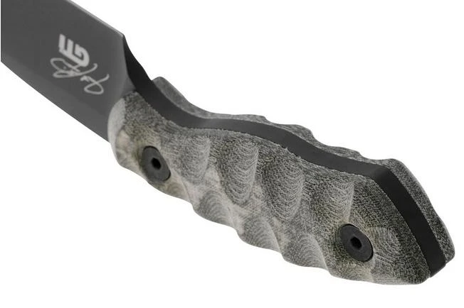 White River Knives GTI 3, Black CPM S35VN, Black Olive Micarta, Cuchillo Fijo, Justin Gingrich Design 6 White River Knives GTI 3, Black CPM S35VN, Black Olive Micarta, Cuchillo Fijo, Justin Gingrich Design - Imagen 4