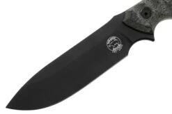 White River Knives GTI 4.5 Black OD Green Canvas Micarta, Cuchillo De Supervivencia, Justin Gingrich Design -Knives And Tools Comercio WRGTI45 LBO CBI 03 whiteriver