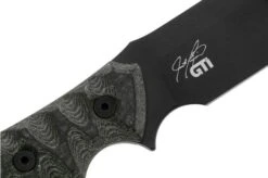 White River Knives GTI 4.5 Black OD Green Canvas Micarta, Cuchillo De Supervivencia, Justin Gingrich Design -Knives And Tools Comercio WRGTI45 LBO CBI 05 whiteriver