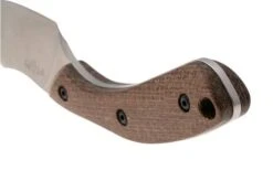 White River Knives Apex WRSS-APX-BNA Stonewashed MagnaCut, Natural Burlap Micarta, Cuchillo De Caza, Diseño De Smith And Sons -Knives And Tools Comercio WRSS APX BNA 04 whiteriver