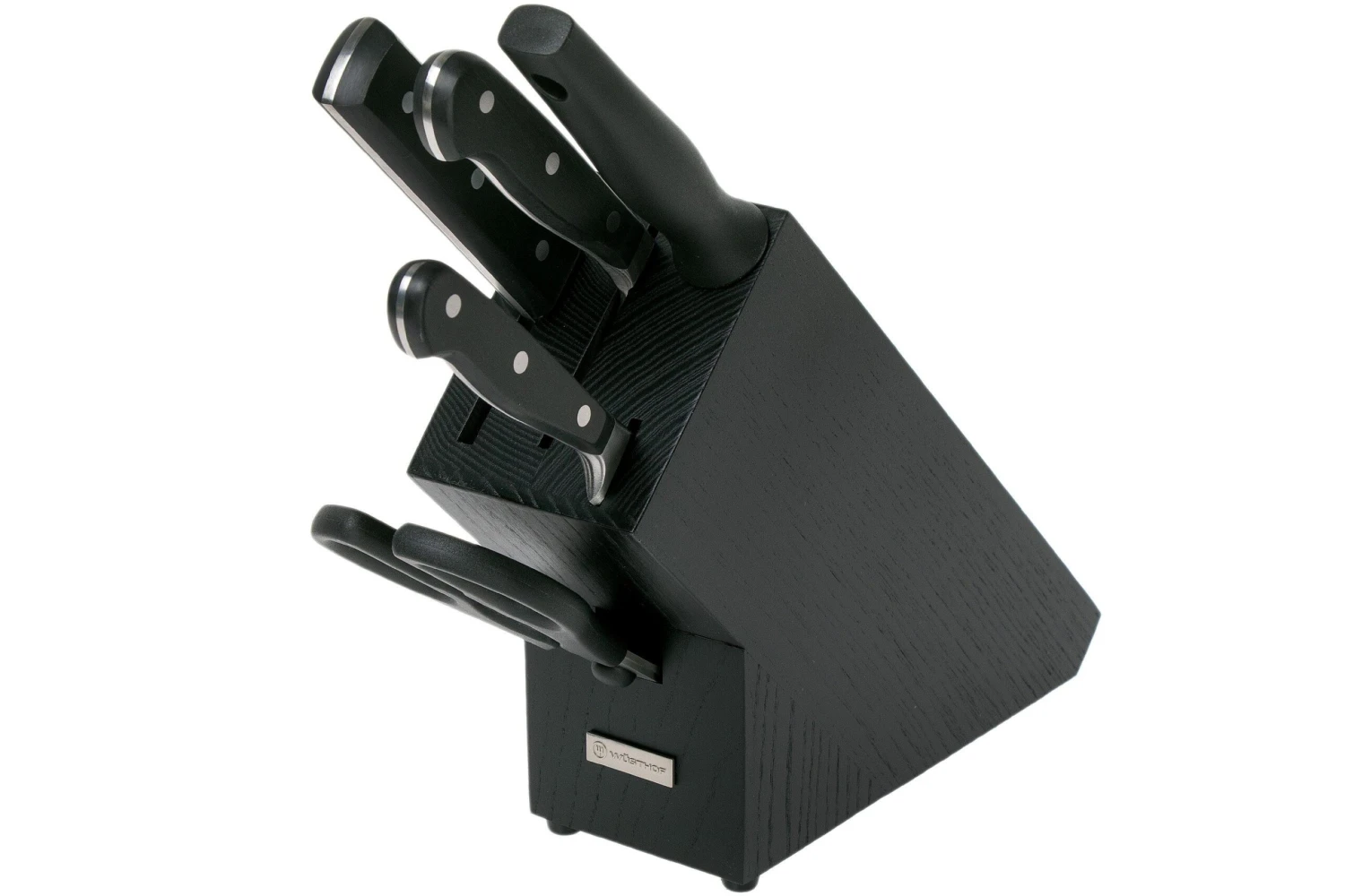 Wüsthof Classic Soporte De Cuchillos Madera De Fresno Incl. 5 Cuchillos 3 Wüsthof Classic Soporte De Cuchillos Madera De Fresno Incl. 5 Cuchillos