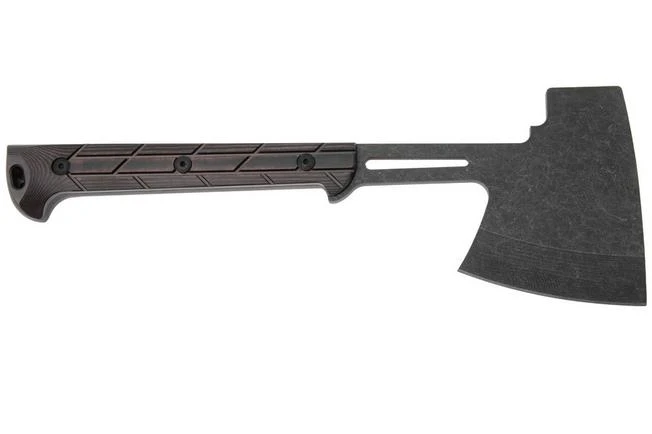 WOOX TERRA Hunting Axe, Micarta X-Grip Brown, Hacha De Mano 4 WOOX TERRA Hunting Axe, Micarta X-Grip Brown, Hacha De Mano - Imagen 2