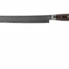Yaxell Super Gou 37108 Cuchillo De Pan Acero De Damasco De 161 Capas, 23 Cm
