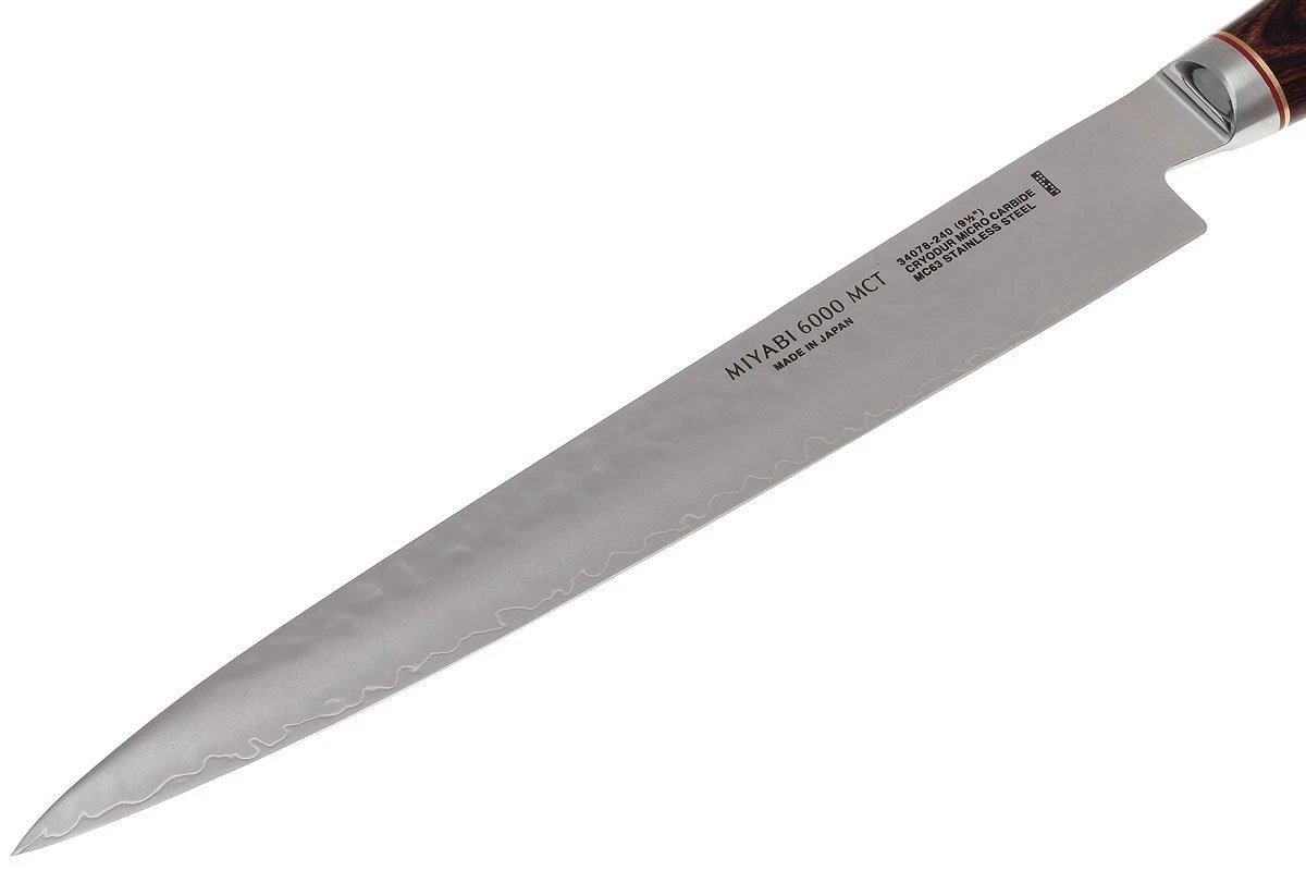 Miyabi 6000MCT Sujihiki, 24cm, 34078-241 By Zwilling 4 Miyabi 6000MCT Sujihiki, 24cm, 34078-241 By Zwilling - Imagen 2
